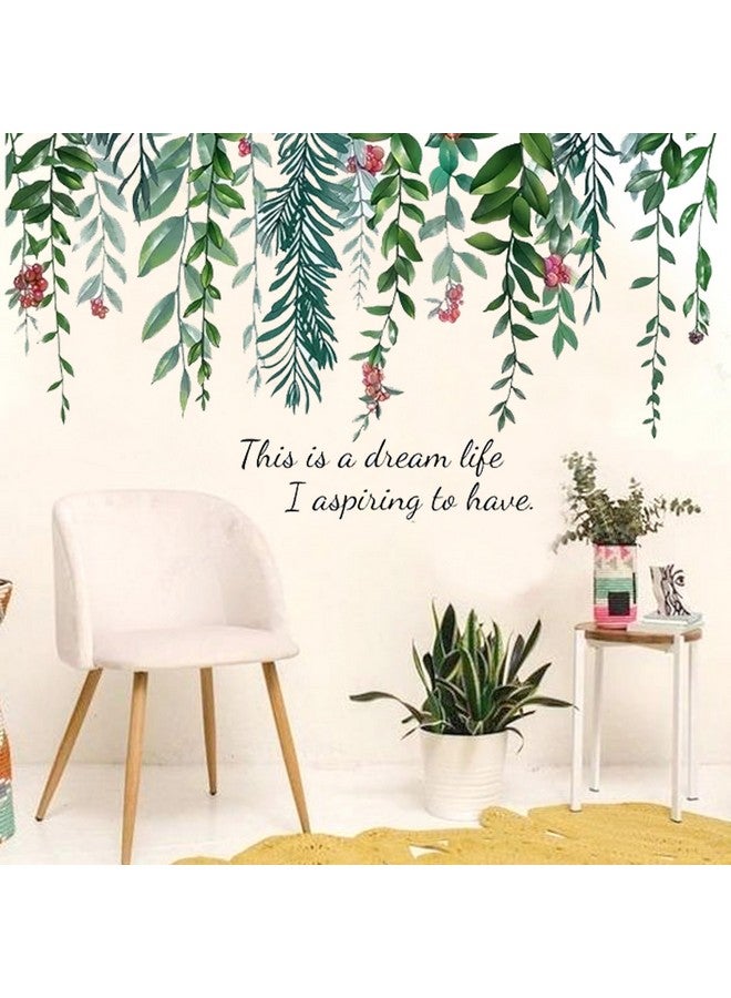 Xtore Floral Wall Stickers for Home Decor (Pack of 2, Multi-Coloured) - Image 3