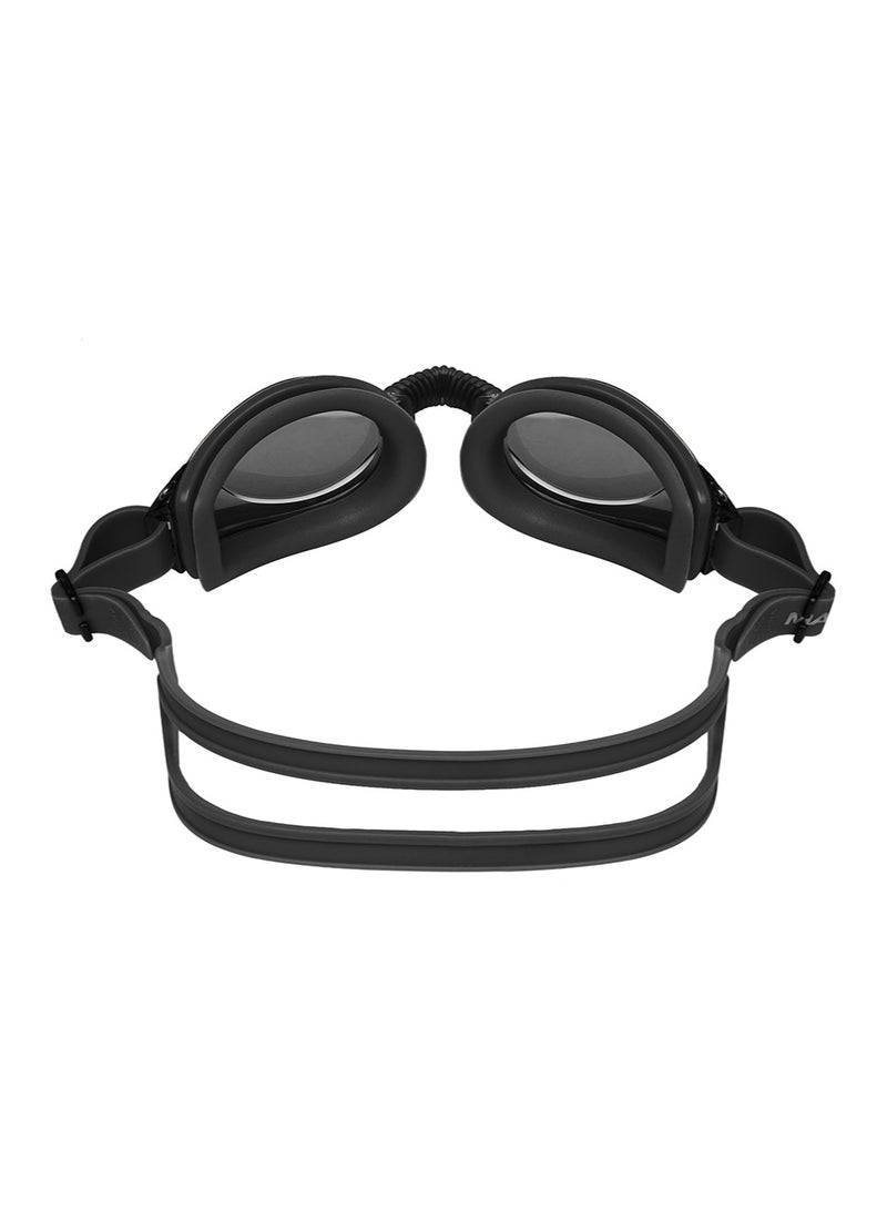 ماد ويف نظارات سباحة تدريبية ماد ويف نوفا للبالغين – للجنسين – باللون الأسود - Image 2