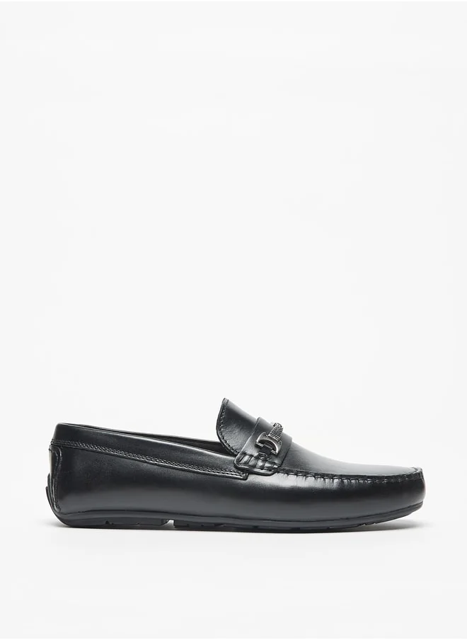 ال بي ال من شو اكسبرس LBL By Shoexpress Solid Slip On Moccasins