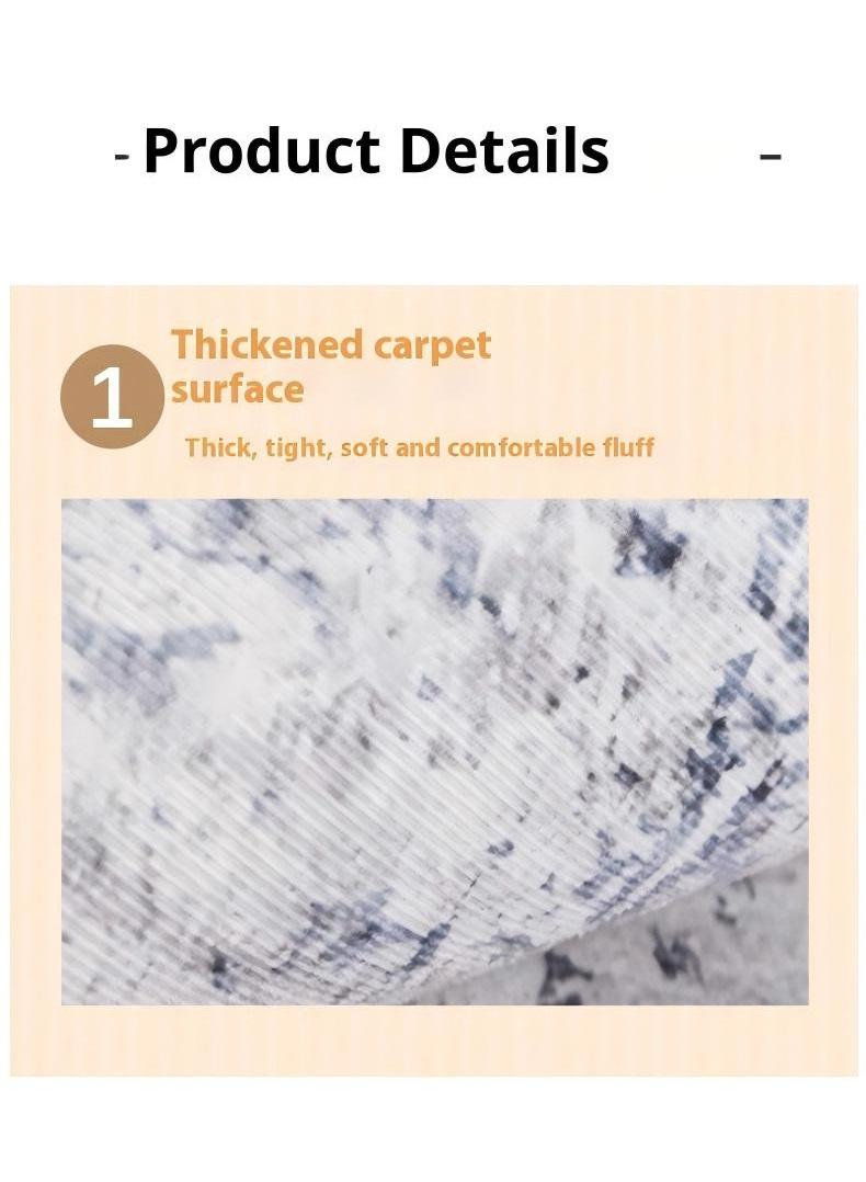 Bluejw حصيرة باب داخلية متينة لحصائر الباب الأمامي لمنطقة المدخل غير قابلة للانزلاق ماصة مقاومة للأوساخ سجادة مدخل حصيرة مدخل داخلية قابلة للغسل في الغسالة - Image 4