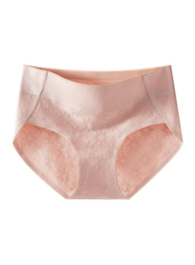 Women's Seamless Cotton Panties Women's Mid-waist Cotton 7a Antibacterial Protein Plus Size Girls Women's Briefs