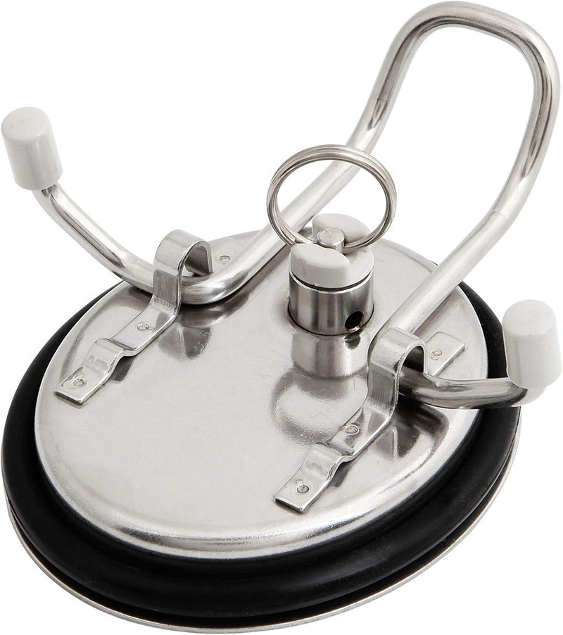 semfeil brew 304 stainless steel Cornelius Keg Lid New Replacement Corny Keg (Soda Keg) Lid with New O-ring for Cornelius or Firestone Kegs for homebrew beer kegging… - Image 4