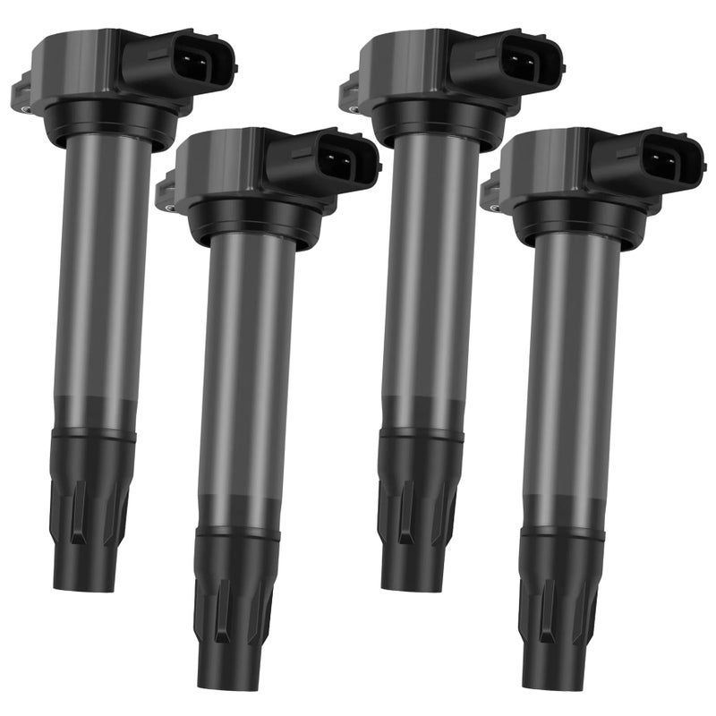 GP POWER Ignition Coil Pack Set Of 4 Compatible With Mitsubishi Lancer Outlander RVR Outlander Sport 24 20 L4 4B10 4B11 4B12 30L V6 6B31 Replacement For 1832A016 UF589