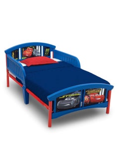 Cars Plastic Toddler Bed 137.2 x 73.7 x 66 cm Blue/Red