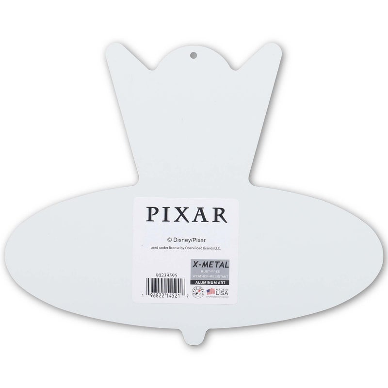 Open Road Brands Disney Pixar Cars Flo's V8 Cafe Metal Wall Sign - Fun Cars Diner Decoration for Home - Image 3