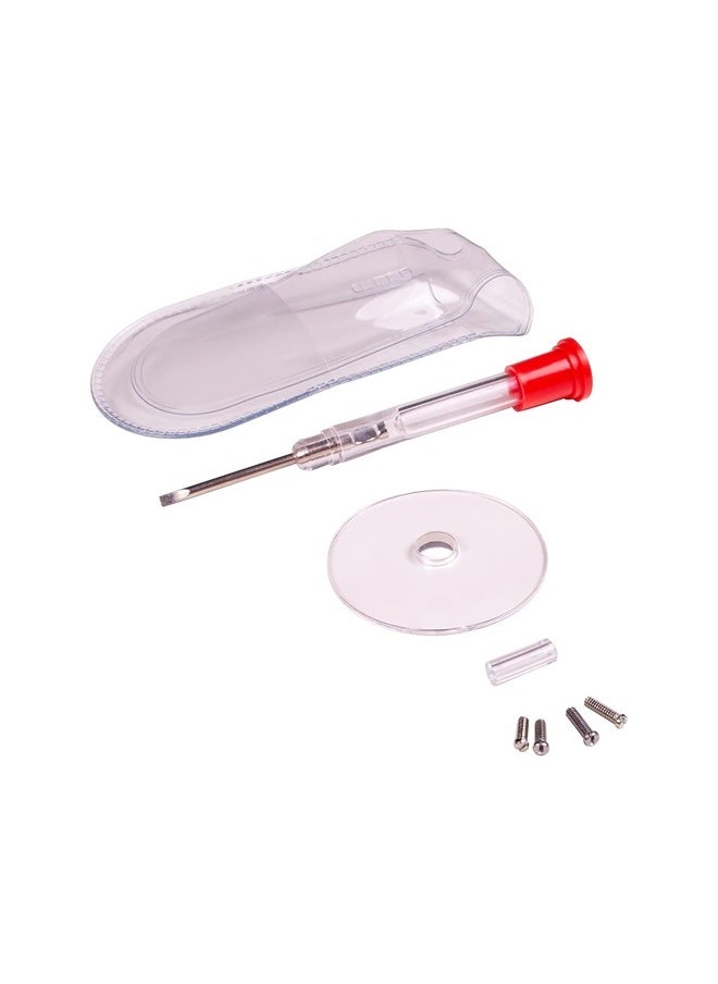 APEX Glasses Repair Kit - Eyeglass Repair Kit with Small Screwdriver,Eyeglass Screws, Magnifying Glass, Screw Guide, & Storage Pouch - Universal Eyeglass Repair Kit for Reading Glasses, & Sunglasses  - Image 1