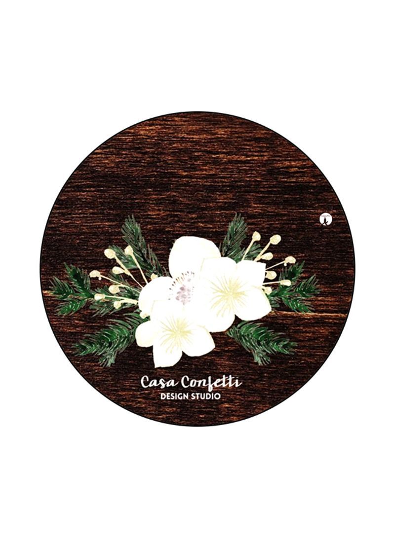 Flowers Mouse Pad Multicolour