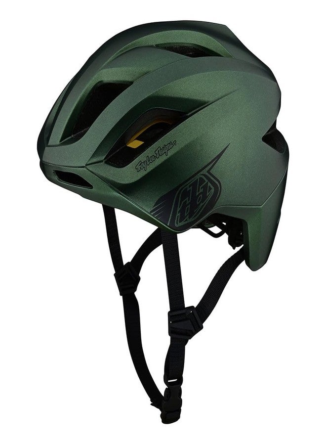 Troy Lee Designs Bicycle Helmet - Gravel MTB Bicycle Cycling Helmet - Grail Helmet W/MIPS, Badge Forest Green, XS/SM - Image 3
