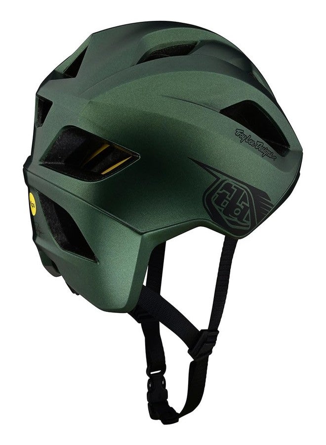 Troy Lee Designs Bicycle Helmet - Gravel MTB Bicycle Cycling Helmet - Grail Helmet W/MIPS, Badge Forest Green, XS/SM - Image 2