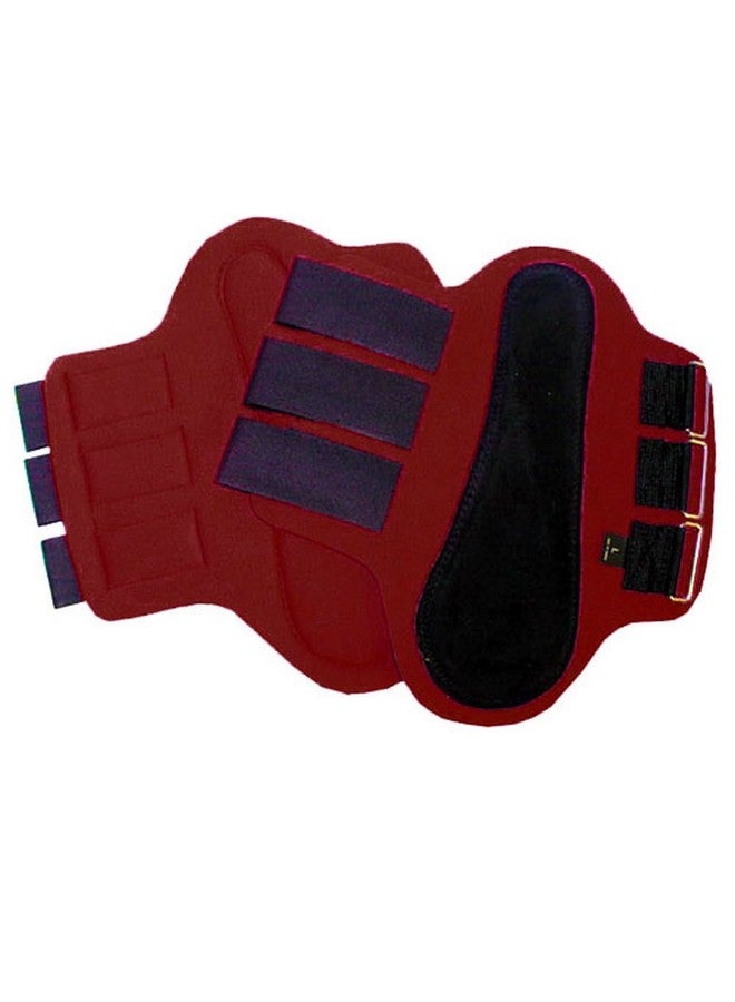 إنتريبيد إنترناشونال أحذية إنترابيد إنترناشونال الجبيرة ذات الرقع السوداء، كبيرة، لون عنابي