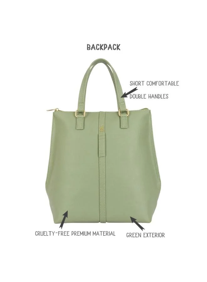 باجيت حقيبة ظهر متوسطة الحجم بدون خياطة