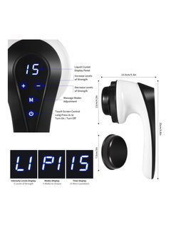 KASTWAVE Cordless Body Massager, Handheld Sculpting Machine Portable Massager Device  with 9 Skin-Friendly Pads Muscle Relaxation Massager Portable Sculpting Tool for Toning Belly, Legs, Arms, & Thighs  - Image 5