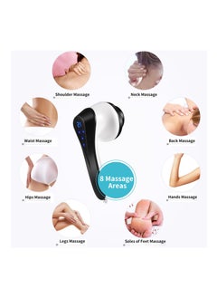 KASTWAVE Cordless Body Massager, Handheld Sculpting Machine Portable Massager Device  with 9 Skin-Friendly Pads Muscle Relaxation Massager Portable Sculpting Tool for Toning Belly, Legs, Arms, & Thighs  - Image 4