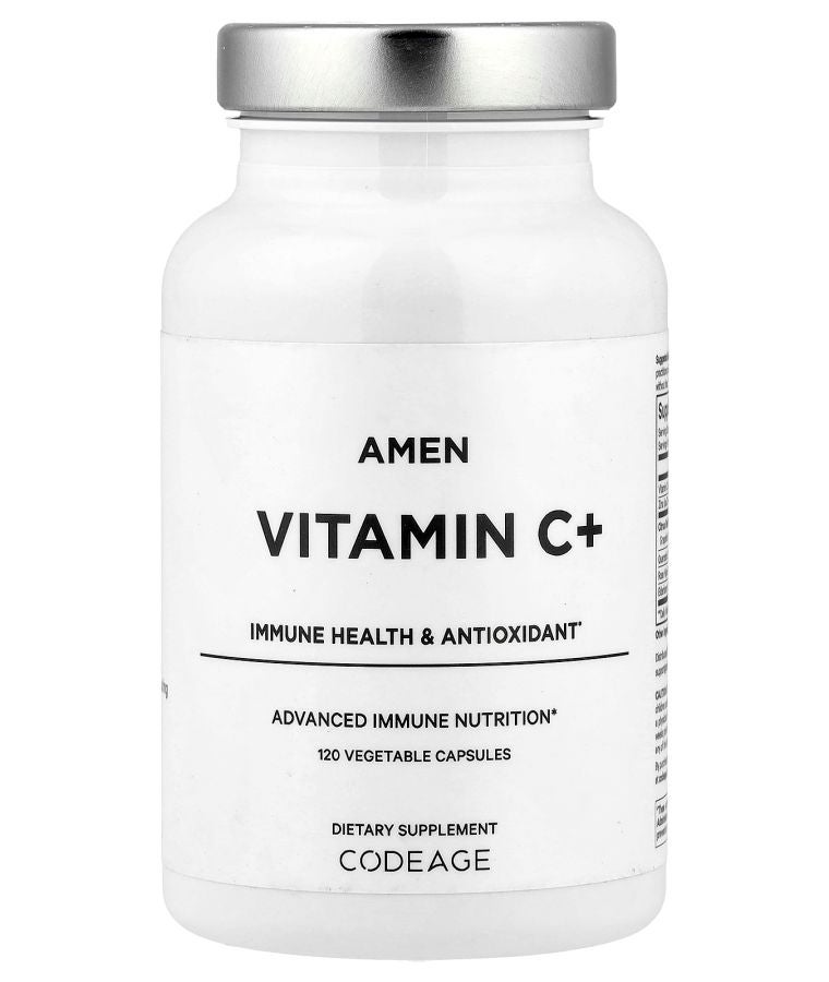 Codeage Amen Vitamin C+ Immune Health Antioxidant 120 Vegetable Capsules