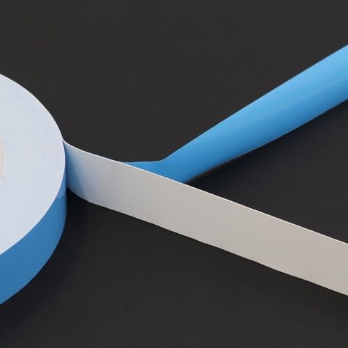 GENNEL Thermal Adhesive Tape, 5mm x 25m (0.2in x 82ft) Double Sided Insulating Thermal Tape, Cooling Pad for Heatsink LED Strip Mosfet SSD DDR GPU CPU PCB IC Chipset - Image 2