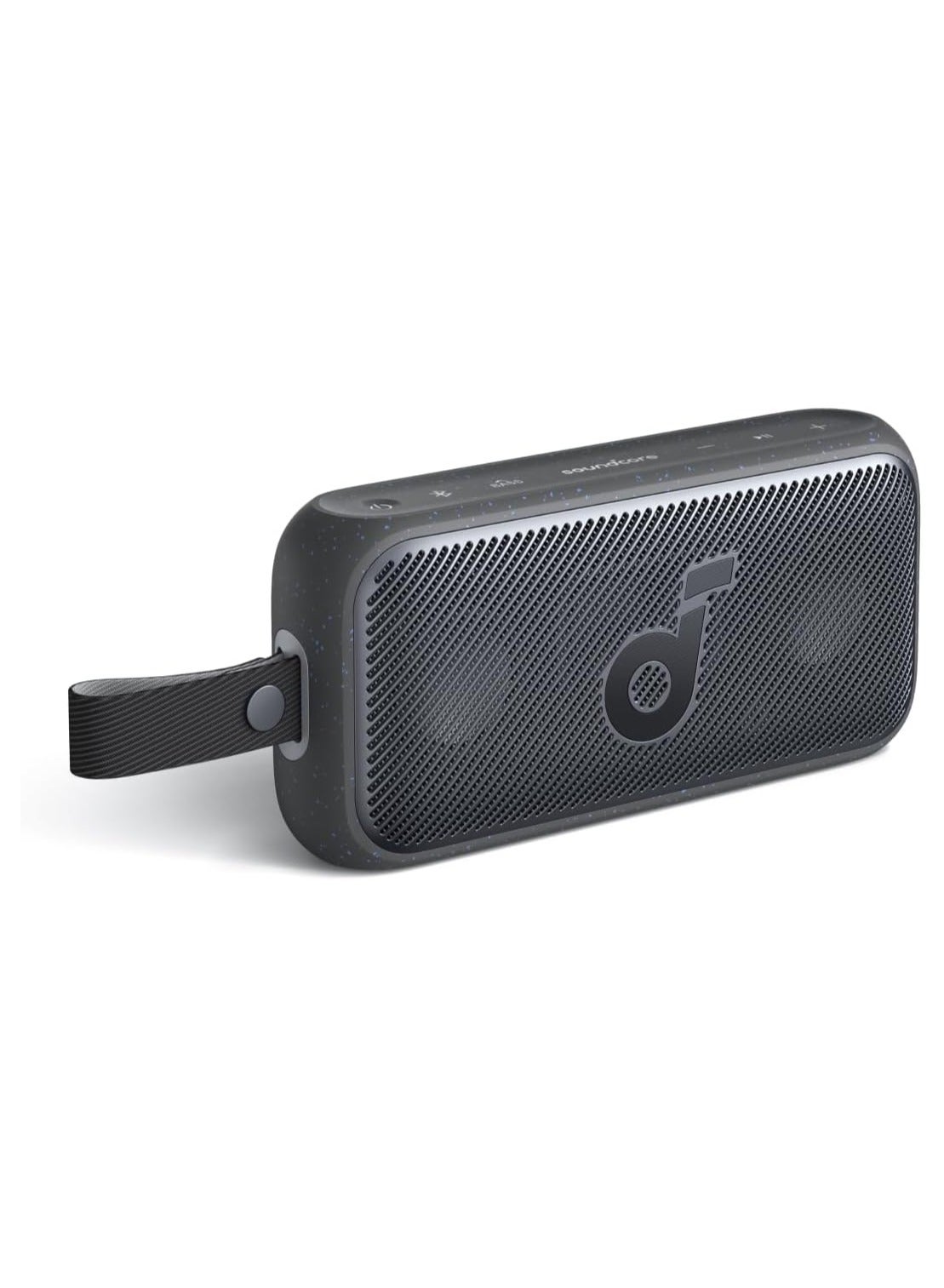 Motion 300 Wireless Hi-Res Bluetooth Speaker with BassUp, Portable Speaker with SmartTune Technology, 30W Stereo Sound, IPX7 Waterproof, Detachable Strap Black