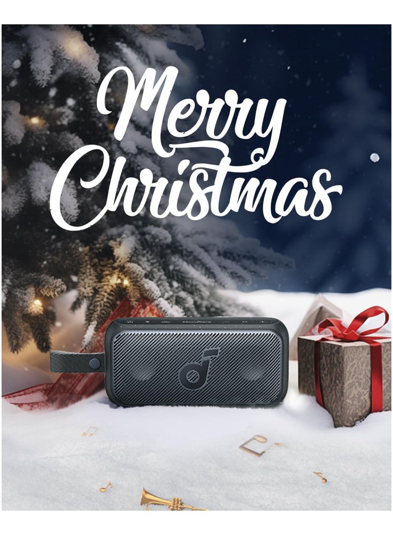 Soundcore Motion 300 Wireless Hi-Res Bluetooth Speaker with BassUp, Portable Speaker with SmartTune Technology, 30W Stereo Sound, IPX7 Waterproof, Detachable Strap Black - Image 2