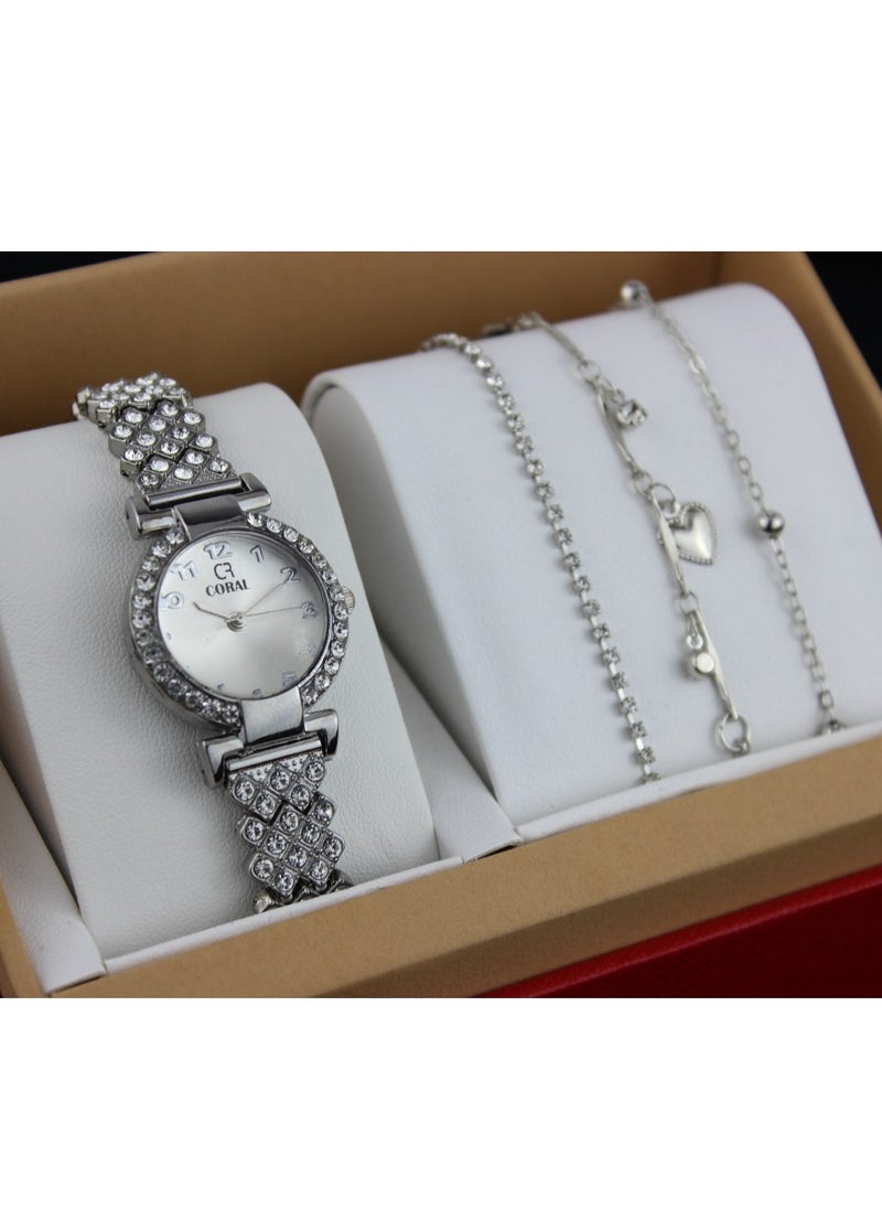Reclaim with Argireline Women's evening watch set 