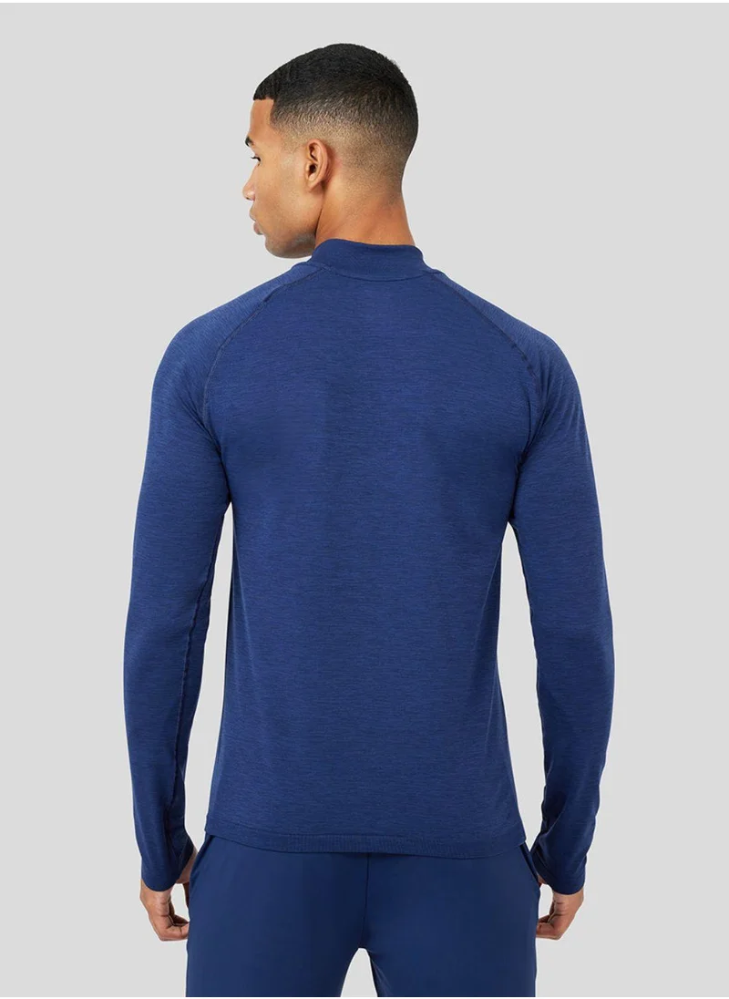 CASTORE Peacoat Seamless Protek 1/4 Zip