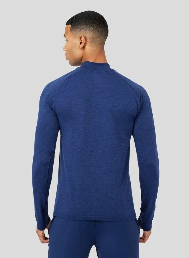 CASTORE Peacoat Seamless Protek 1/4 Zip