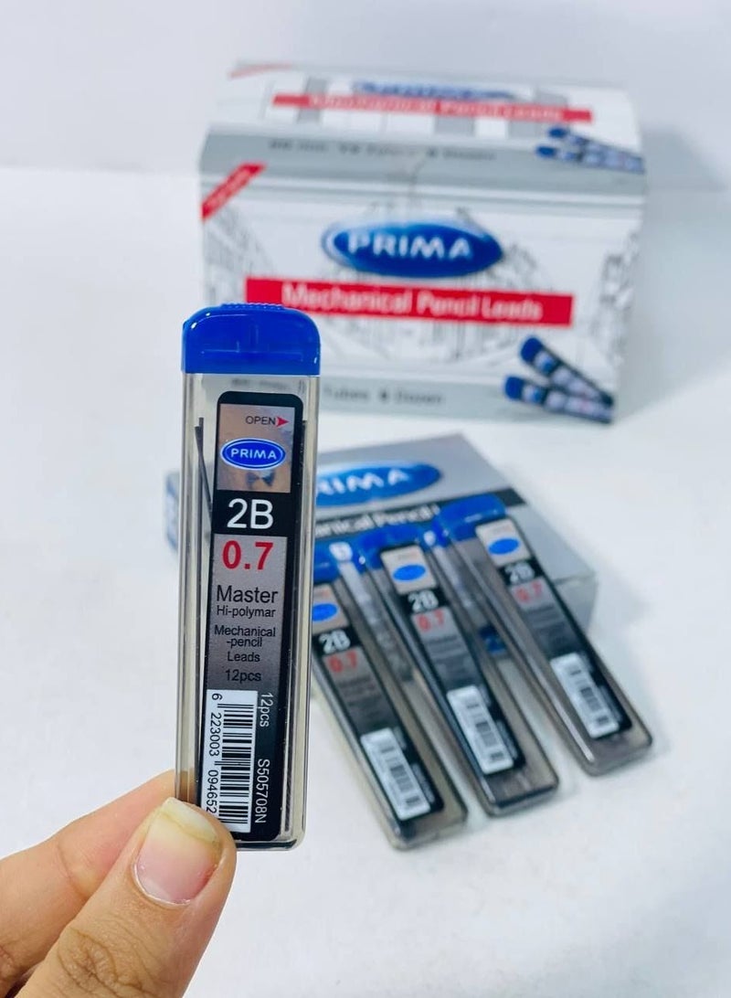 بريما علبة سنون نوع BRIMA المعروفة السنون ٠.٧ ملي 2B العلبة : ١٢ قطعة - Image 2