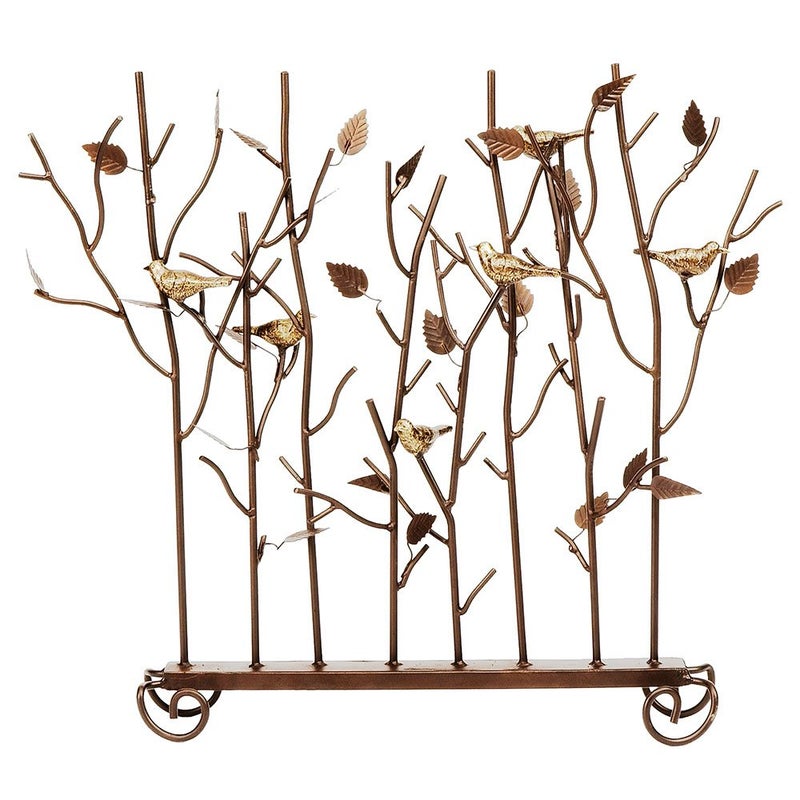 Minuteman International Minuteman International Birds Decorative Fireplace Summer Screen Bronze 26 x 5 x 26 inches 