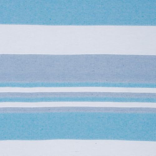 Värde Varde Bedsheet for Double Bed King Size Cotton with 2 Pillow Covers | 210 TC Bedsheet | Flat Sheets | Kerala Coarse Cotton Bedsheets |100 X 108 Inches, 8.3 X 9 Feet (Blue Angel, King) - Image 5