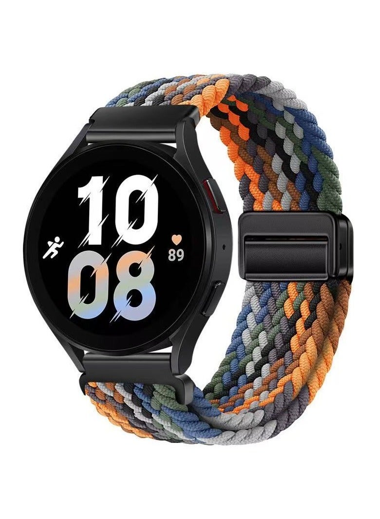 DKNG The 22mm magnetic nylon strap is compatible with Huawei Watch GT5, Huawei Watch GT5pro/GT4/GT3/GT2/GT3pro/GT2pro GT2pro ECG/GT2e, watch4/3/watch2pro/Watch Buds/GTRunner, Honor magic2/magic/dream/GS pro, /4pro, Samsung Watch 7/6 Watch Sport Adjustable Interchangeable Straps, Women, Men  Camouflage - Image 1
