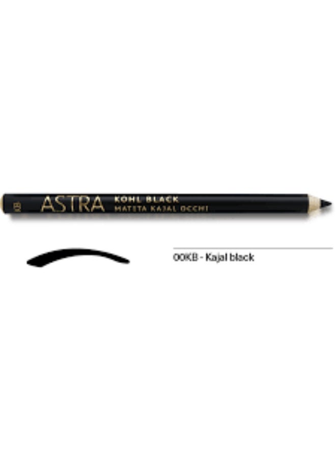Astra Mateta Uchi KP Kajal Eyeliner Pencil Black, 1.10g, Matte - Image 2