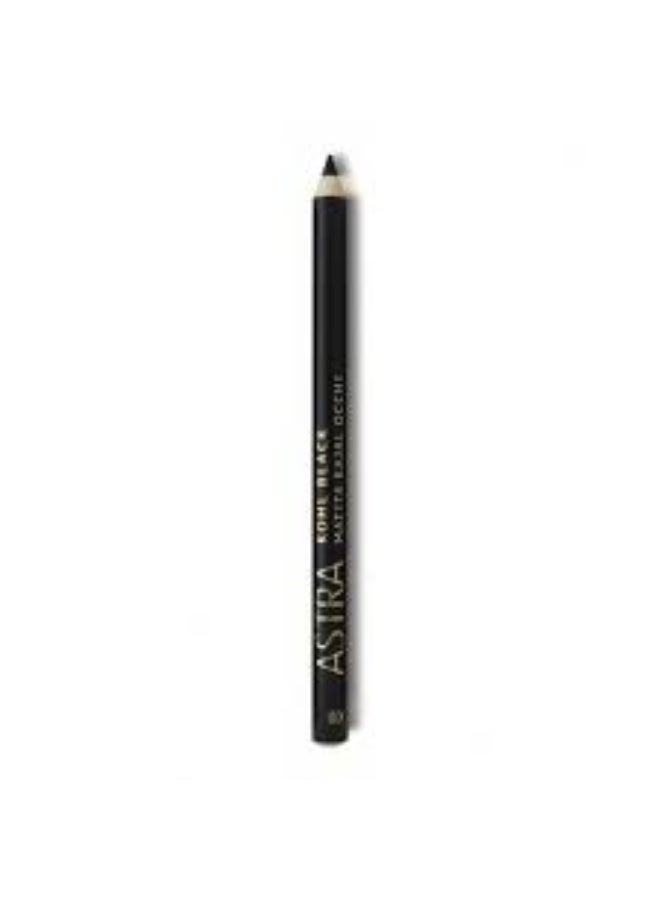 Astra Mateta Uchi KP Kajal Eyeliner Pencil Black, 1.10g, Matte - Image 1