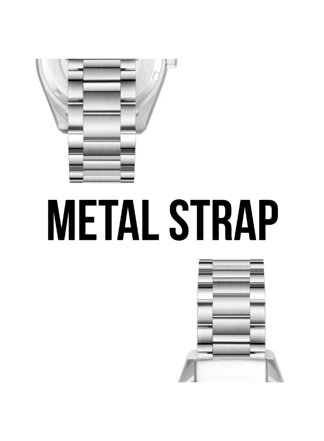 Slazenger silver Men's Metal Multifunction Watch SL.9.2527.2.02 - 41 mm for Men | Best Price UAE