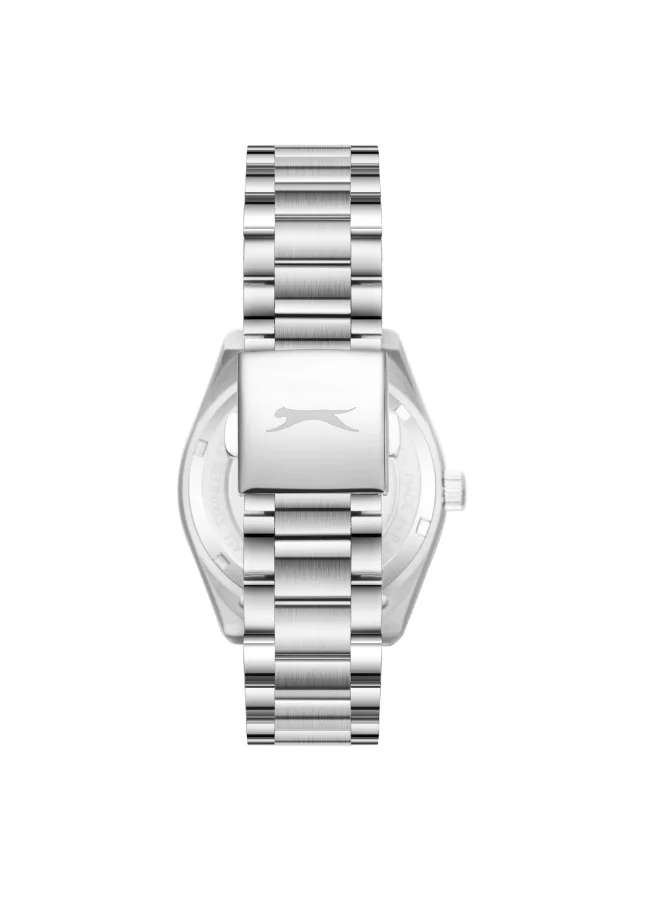 Slazenger silver Men's Metal Multifunction Watch SL.9.2527.2.02 - 41 mm for Men | Best Price UAE