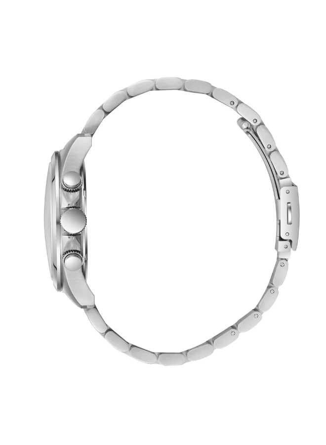 Slazenger silver Men's Metal Multifunction Watch SL.9.2527.2.02 - 41 mm for Men | Best Price UAE