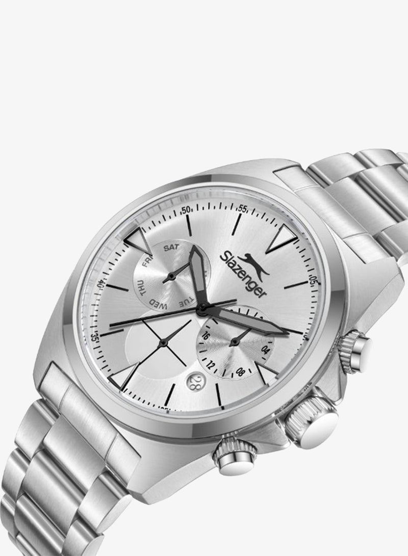 Slazenger Men's Metal Multifunction Watch SL.9.2527.2.02 - 41 mm - Image 5