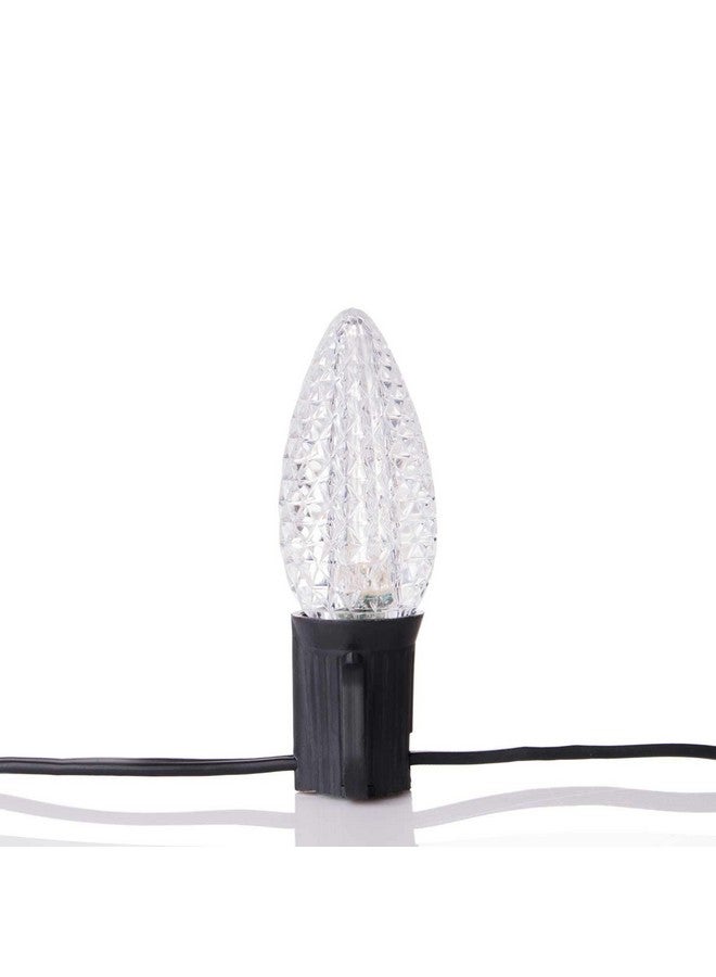 برايتاون مجموعة من 25 مصباح LED أبيض دافئ قابل للتعتيم E17 لإضاءة عيد الميلاد - مقاومة للكسر، مصابيح سلسلة ثنائية الصمامات من الدرجة التجارية - Image 3