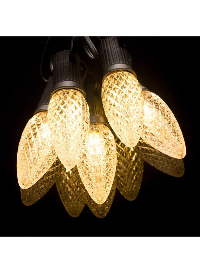 برايتاون مجموعة من 25 مصباح LED أبيض دافئ قابل للتعتيم E17 لإضاءة عيد الميلاد - مقاومة للكسر، مصابيح سلسلة ثنائية الصمامات من الدرجة التجارية - Image 1