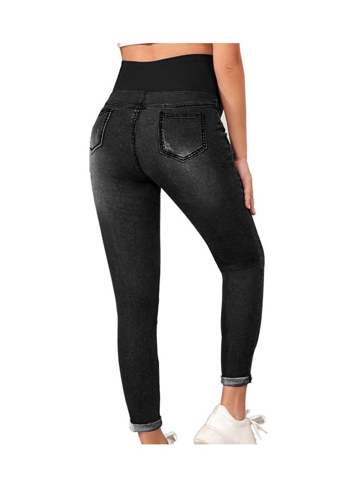 Maternity Jeans, High Waist and Belly Support - pzsku/Z602A78DAD94F9A6E566EZ/45/_/1732506225/2a9530f6-7e20-414d-b9d5-a8af574742c5