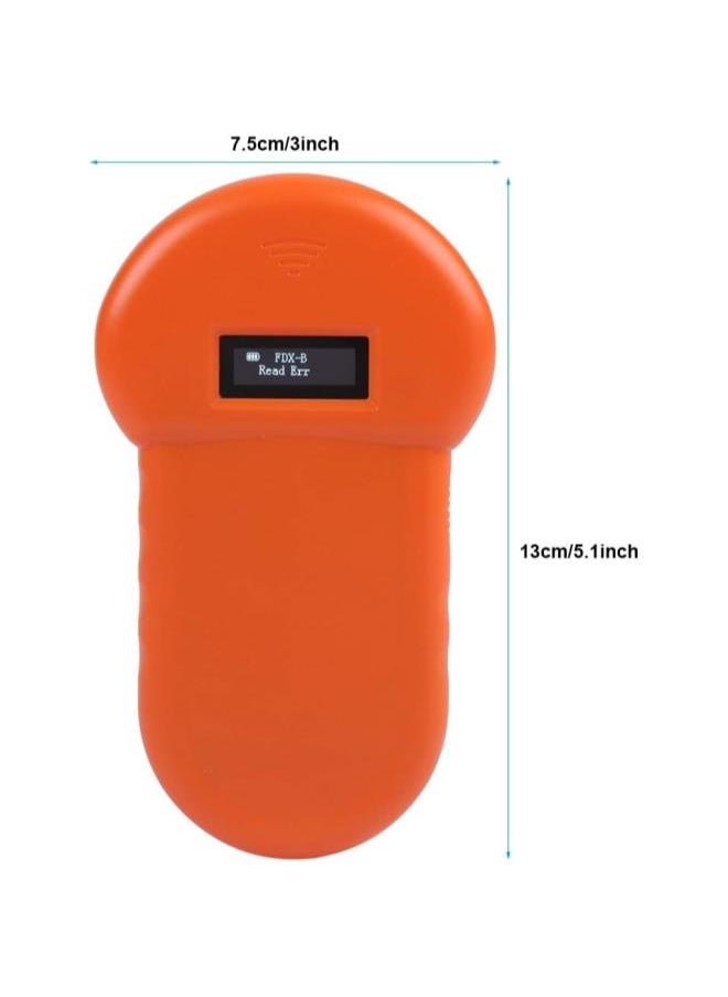 Generic - Pet Microchip Reader, 134.2Khz LCD ISO ID Chip Animal Reader, Animal Chip Reader, RFID Dog Microchip Handheld Pet Scanner, Pet Supplies - Image 1