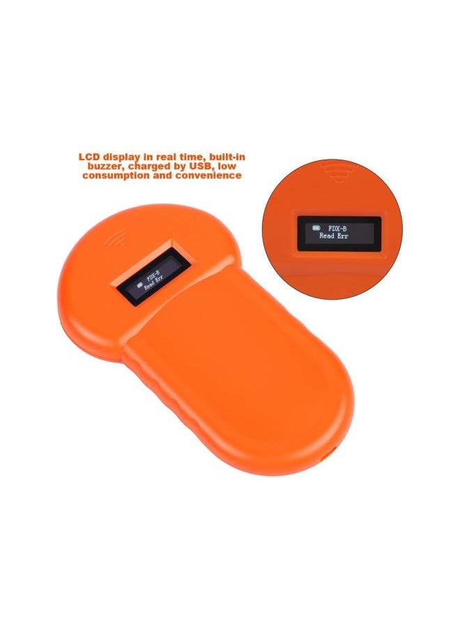 Generic - Pet Microchip Reader, 134.2Khz LCD ISO ID Chip Animal Reader, Animal Chip Reader, RFID Dog Microchip Handheld Pet Scanner, Pet Supplies - Image 1