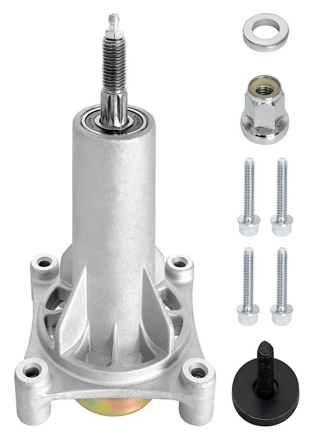 Belleone 187292 Mower Spindle for 42" 46" 48" 54" Deck, 587819701 Mandrel Assembly Fits for Craftsman Husqvarna Ariens Poulan Pro, Replace for 192870 532187281 532187292, 2 Pack - Image 1