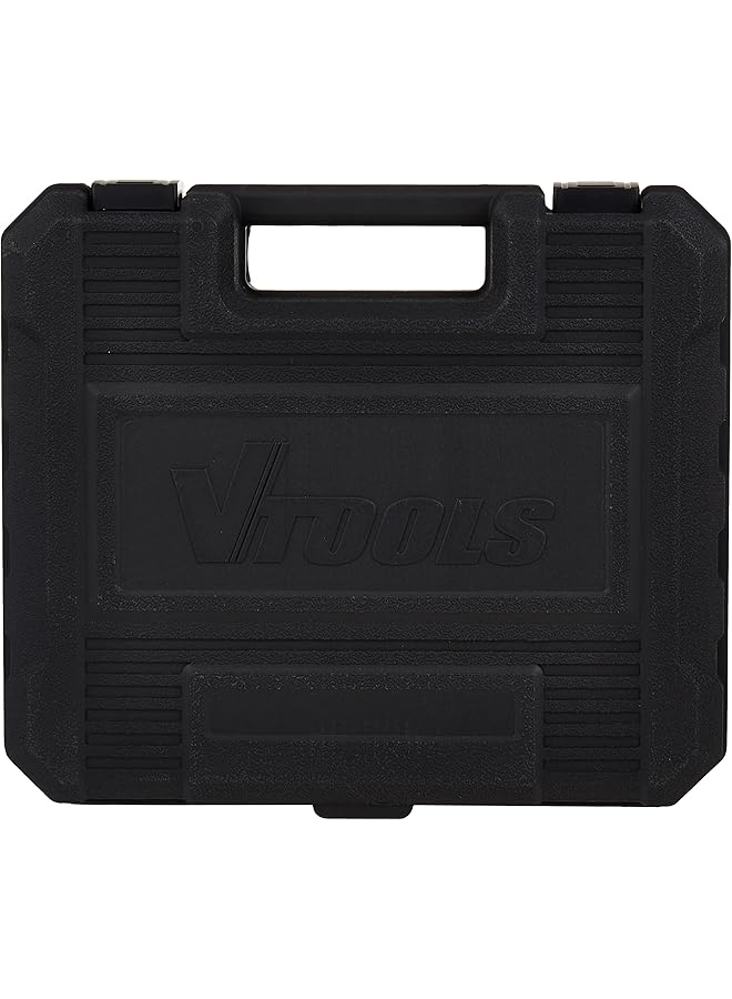 VTOOLS 12V Cordless Drill Driver With 1.5 Ah Lithium Ion Battery 1 Charger And 2 Battery 2 Variable Speed 10Mm Chuck Built In Led Light Carrying Case Blue Vt1202 Bmc - Image 4