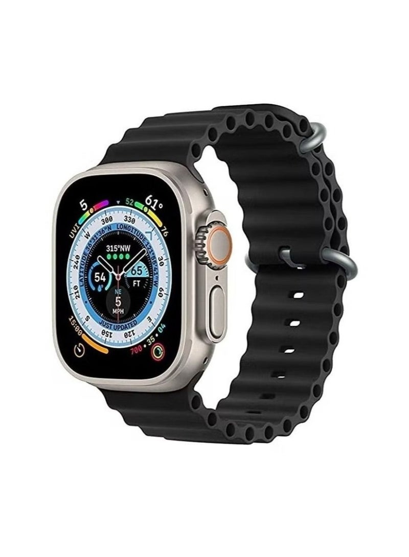 فينديور ساعة ذكية S9 Ultra من Fendior AERICA - شاشة 1.7 بوصة - بلوتوث - 3 أساور - مراقبة الصحة والمكالمات - Image 1