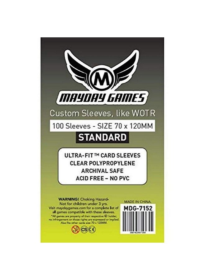 MayDay Games Tarot Card Sleeves (70x120mm)-100 Standard
