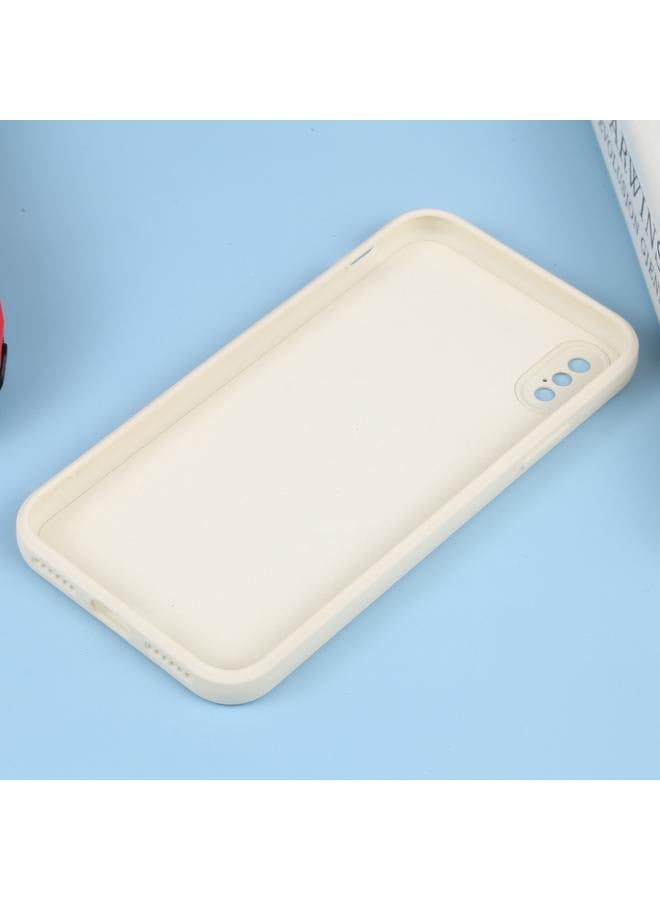 S-TOP Case For iPhone X / XS Liquid Silicone Full Coverage Shockproof Magsafe Phone Case - Image 5