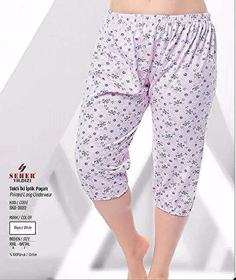 Seher Yıldızı 6 Pieces Women's Long Johns Winter Oversized