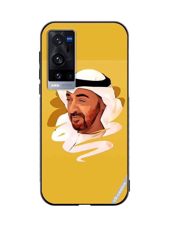 VR CREATIVE Protective Case Cover For Vivo X60 Pro Plus Sheikh Mohamed Bin Zayed Al Nahyan Design Multicolour - Image 1