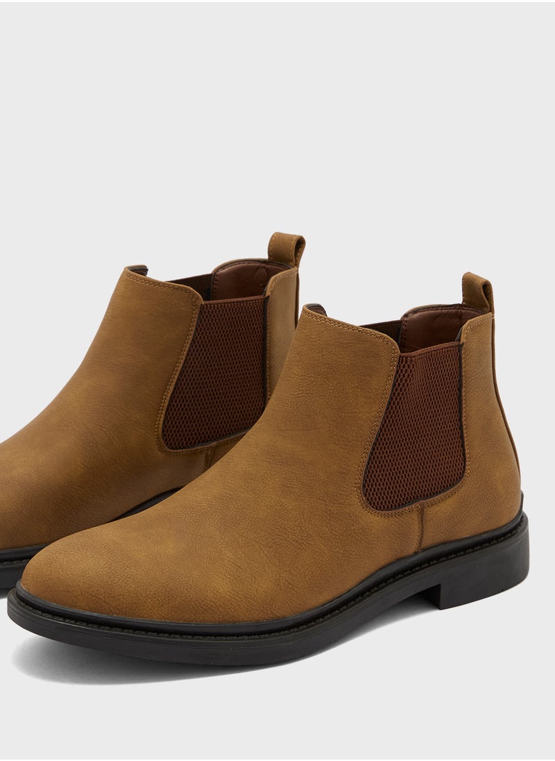 Robert Wood Suede Chelsea Boots  - Image 4