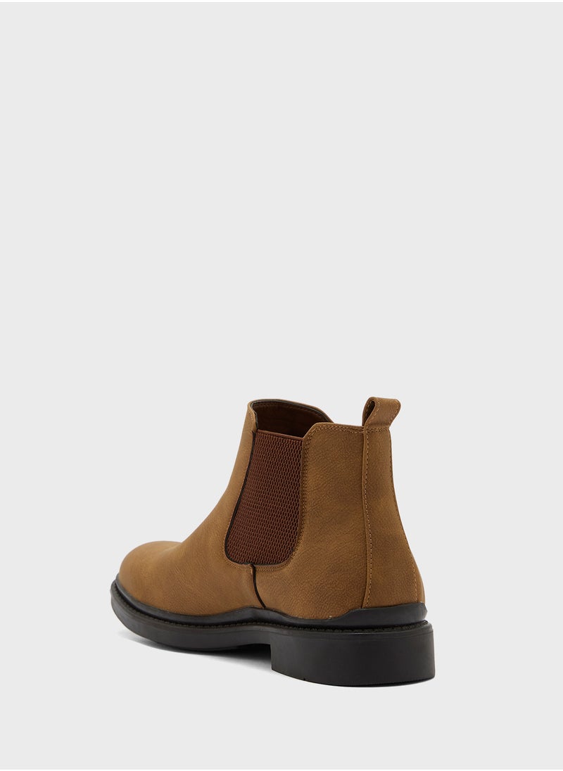 Robert Wood Suede Chelsea Boots  - Image 3