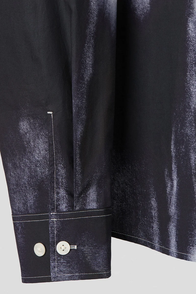 H&M  Relaxed Fit Cotton shirt for Men | Best Price UAE