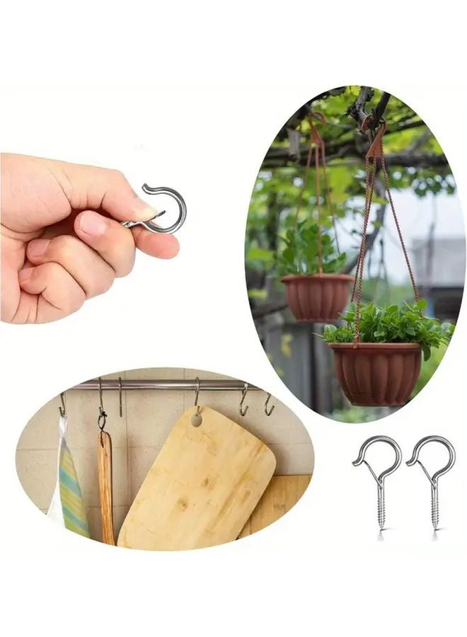 20pcs Stainless Steel Quick Release Hanger Hooks For Outdoor Party Decorations - Image 5